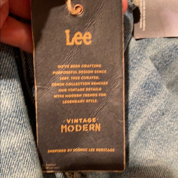 NWT Lee Vintage Modern Stovepipe Jeans Size 25 - Picture 9 of 12